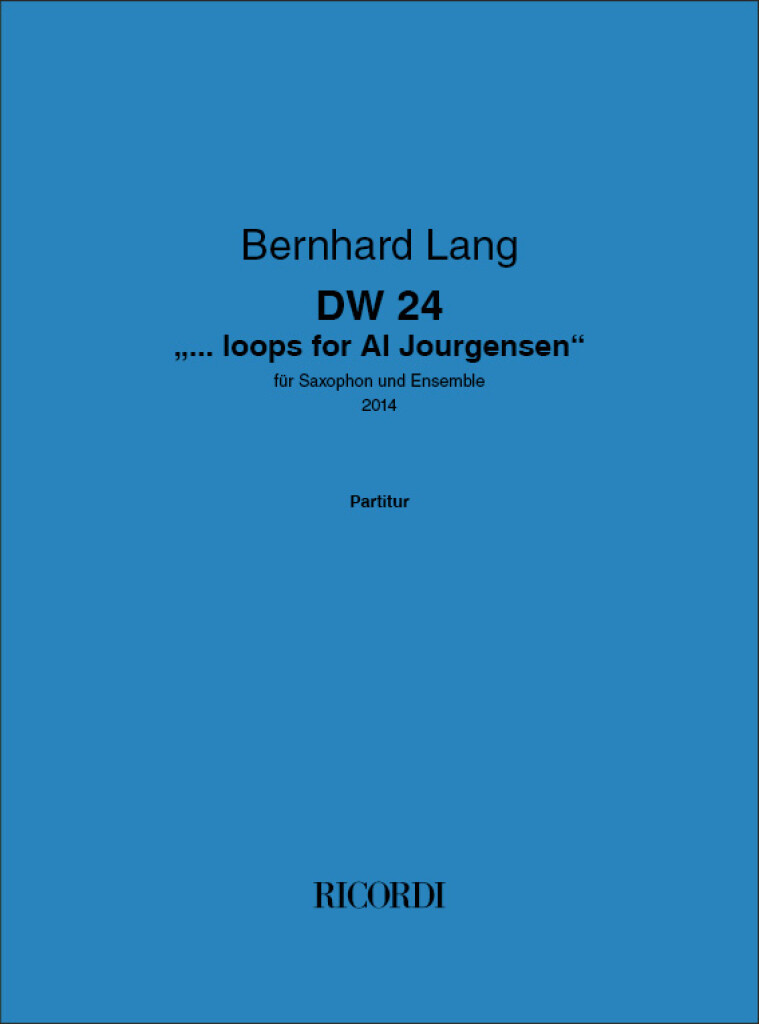 DW 24 "... loops for Al Jourgensen"